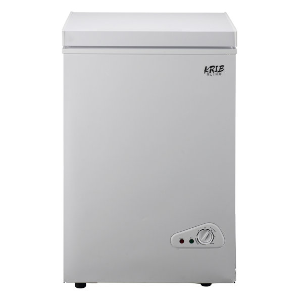 Jeremy cass 3.5 Cubic Feet Garage Ready Chest Freezer with Adjustable